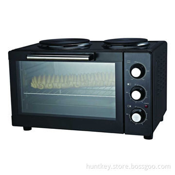 Oven with Grill Plate, 90-250°C Adjustable Temperature